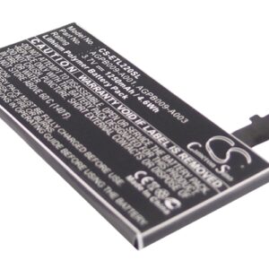 1250 mAh for Sony Ericsson AGPB009-A001