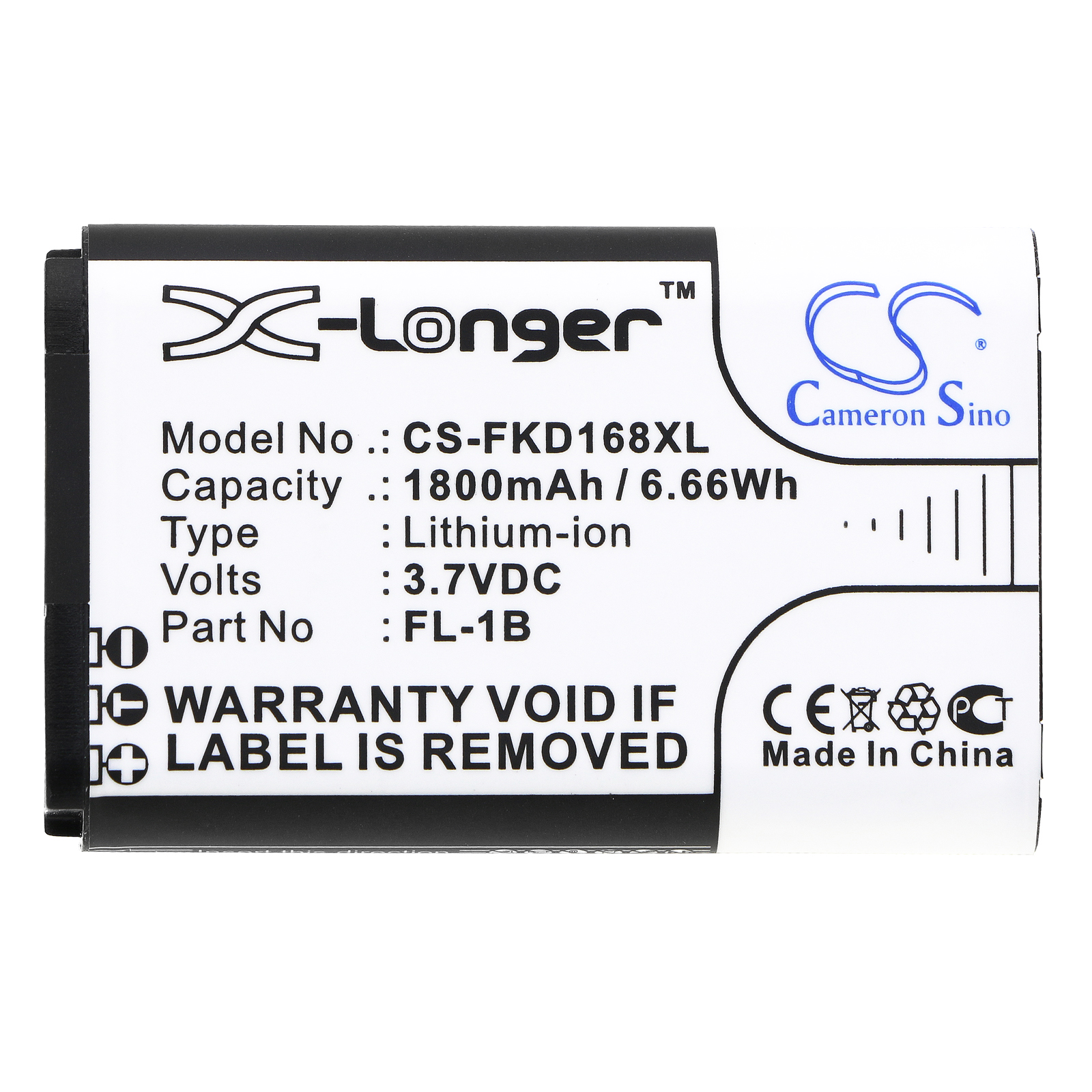 1800 mAh for Fukuda FL-1B