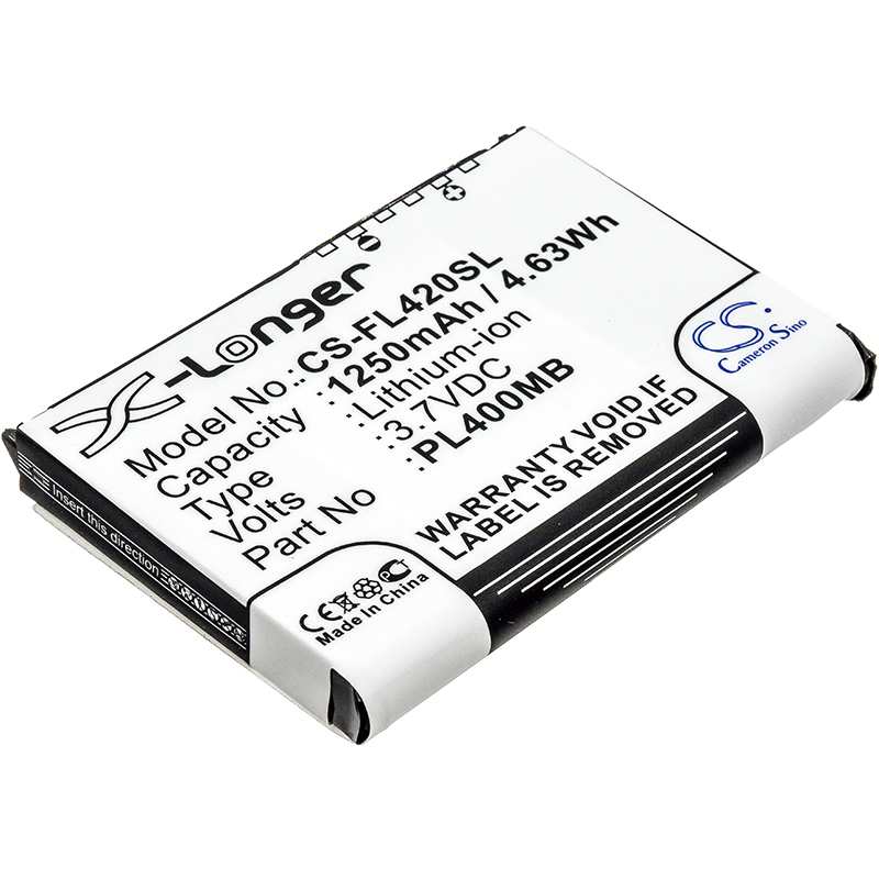 1250 mAh for Fujitsu 10600405394,PL400MB,PL400MD,PL500MB,S26391-F2607-L50,S26391-K165-V562