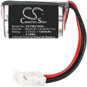 1200 mAh for Fuji Electric LS14250-FUJ,NL8V-BT