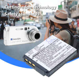 900 mAh for Sony NP-FR1