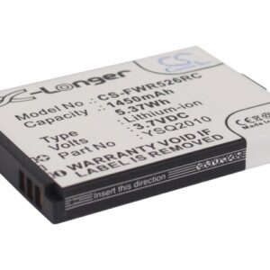 Replacement Battery for Franklin Wireless R526, R526A, R536, Lithium-ion 1450mAh