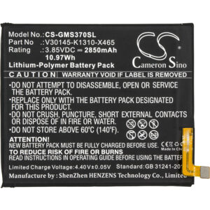 2850 mAh for Gigaset V30145-K1310-X465