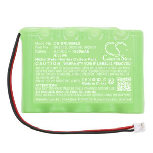 1500 mAh for Legrand 062565,062566,062665,062666,GRRHC11KT022,HB00080TA