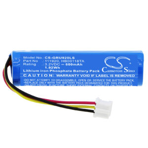 600 mAh for BAES 111920,30016949,HB00118TA
