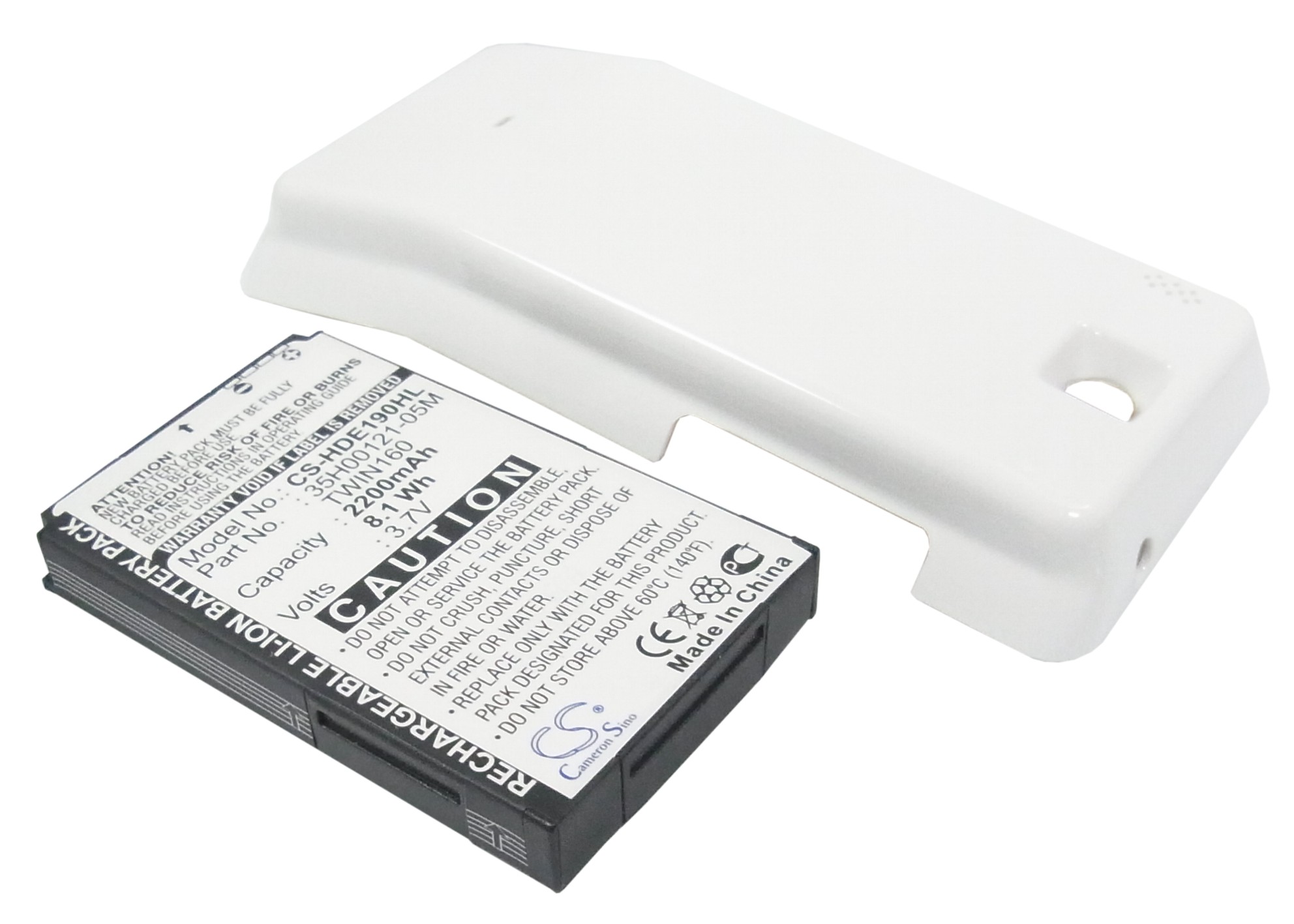 2200 mAh for Dopod 35H00121-05M,BA S380,TWIN160