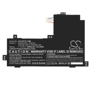 3950 mAh for HP DS02032XL,DS02XL,HSTNN-OB1Z,M38086-005