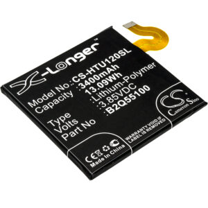 3400 mAh for HTC 35H00278-00M,B2Q55100