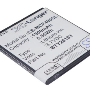 1500 mAh for Mobistel BTY26183,BTY26183Mobistel/STD