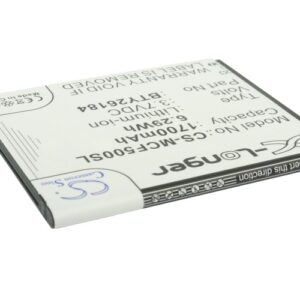 1700 mAh for Mobistel BTY26184,BTY26184Mobistel/STD