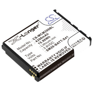 4200 mAh for M3 Mobile 02-574-0037,SM20-BATT-S41