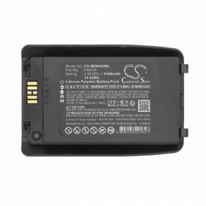 Replacement Battery for Mindeo M40, HMD40, Li-Polymer 5100mAh