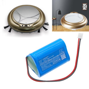 Replacement Battery for Midea R1-L061D, R1-L061E, R1TCN, RV3TH2020, Lithium-ion 1000mAh