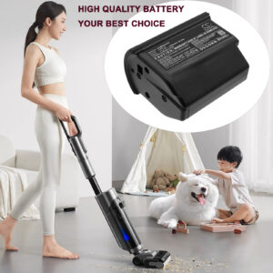 Replacement Battery for Midea G9BP-01, G9, G9 Pro, G9 Plus, Lithium-ion 2500mAh, 22.2V