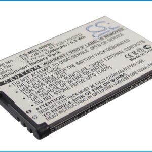 1500 mAh for Elson BTY26170,BTY26170/STD