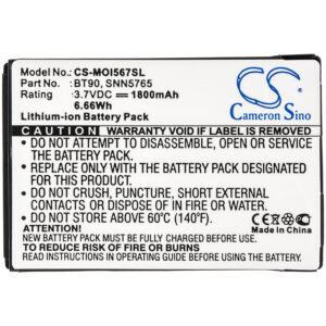 1800 mAh for Motorola BT90,SNN5759,SNN5765,SNN5826A