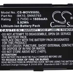 1600 mAh for Motorola BK10,SNN5793,SNN5793A