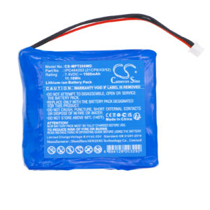 1500 mAh for Medcaptain IPC494252 (21CP6/43/52)