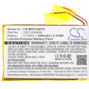 650 mAh for Rii 1507-030408