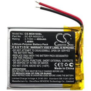 400 mAh for Monster SC-EP-N0020-U