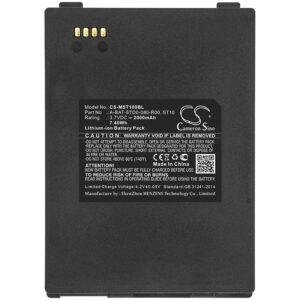 2000 mAh for M3 Mobile A-BAT-STD0-080-R00,B056H013-0001,ST10,ST10-BATT-S22