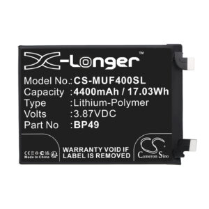 4400 mAh for Poco BP49