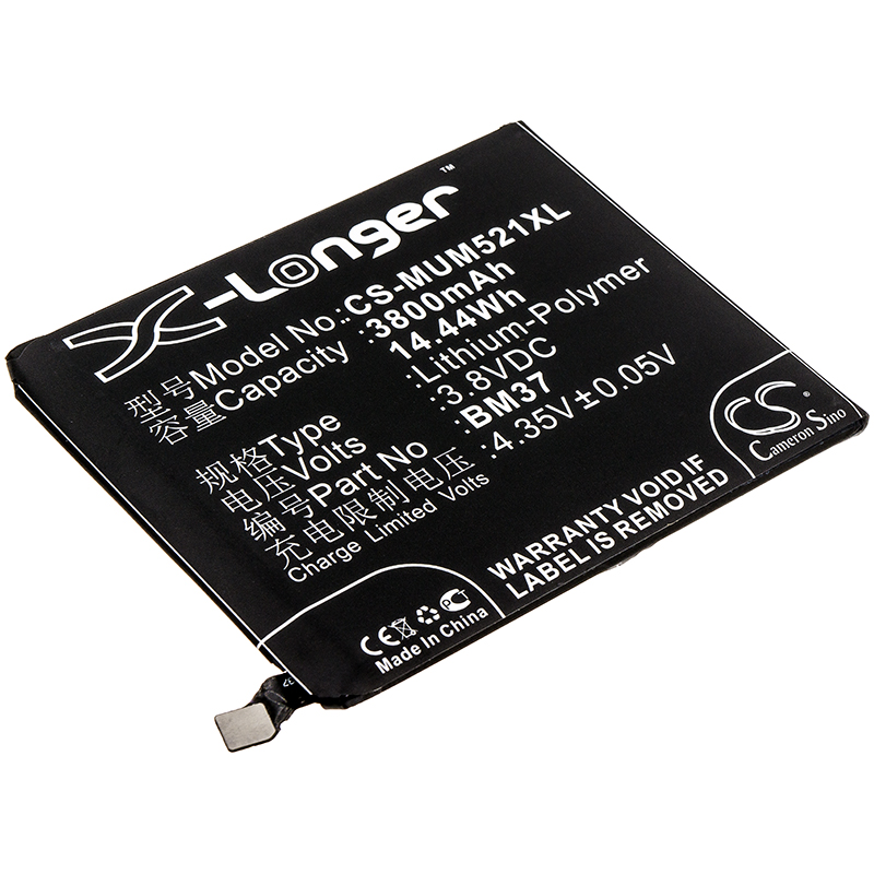 3800 mAh for Xiaomi BM37 ( China Version )