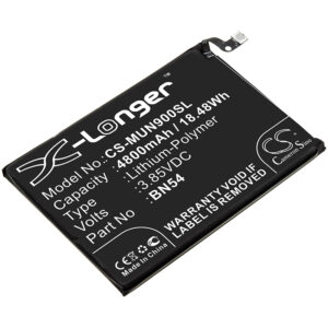 4800 mAh for Redmi 10X 4G,M2003J15SC,M2003J15SG,M2003J15SS