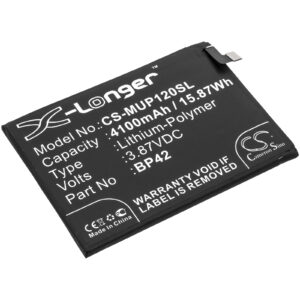 4100 mAh for Xiaomi BP42