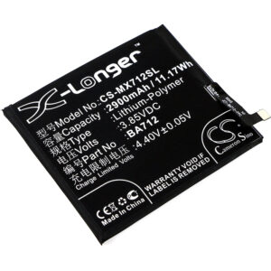 2900 mAh for MeiZu BA712