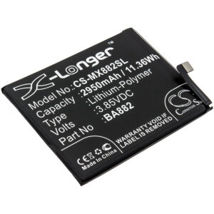 2950 mAh for MeiZu BA882