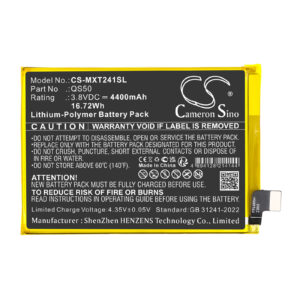 4400 mAh for Motorola QS50