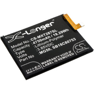 4750 mAh for Motorola MG50,SB18C80753