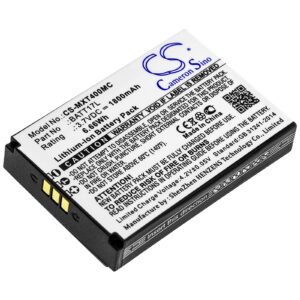 1800 mAh for Midland BATT17L