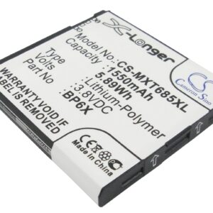 1550 mAh for Motorola HP6X,SNN5891A