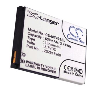 650 mAh for Sagem 252917966
