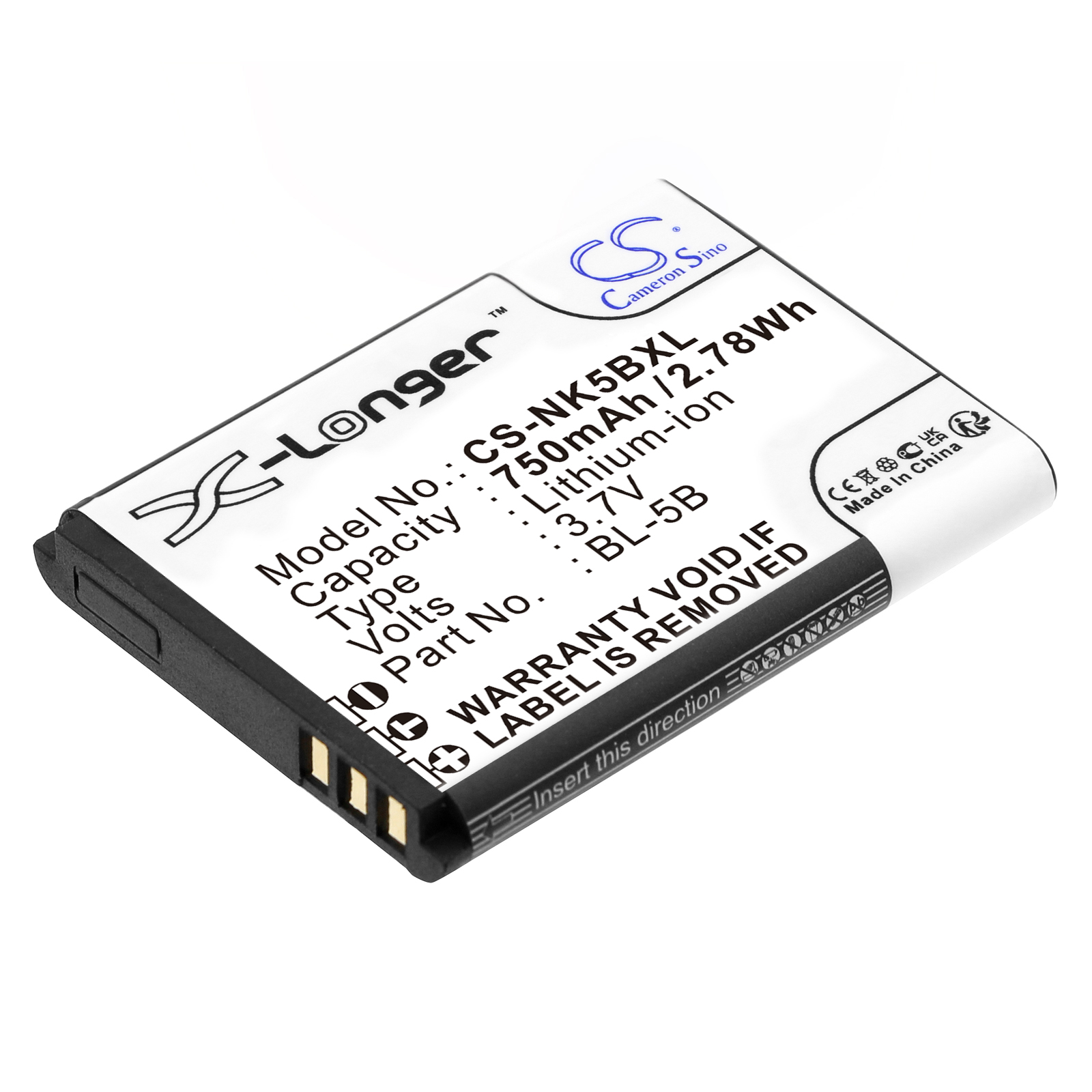 750 mAh for Alcatel One Touch S680,OT-S680