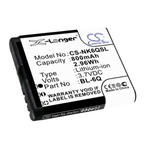 800 mAh for Mobiado Classic 712EM,Classic 712GCB,Classic 712 Stealth LE,Classic 712ZAF
