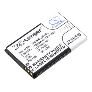 1000 mAh for Nokia BL-L5J