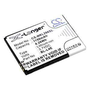 1150 mAh for Nokia BL-L4E