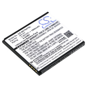 1800 mAh for Nokia BV-5V