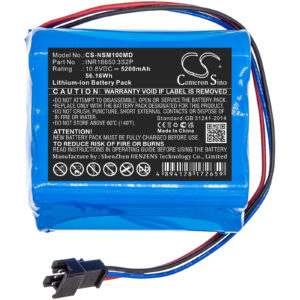 5200 mAh for Neusoft INR18650 3S2P