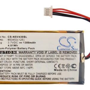 1300 mAh for Insignia 653453(125)