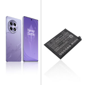 Replacement Battery for Oneplus BLPA33, Ace 3 5G, PJE110, 12R 5G, CPH2611, Li-Polymer 2550mAh