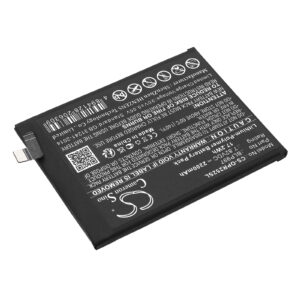 Replaces battery for  OPPO Reno 10 Pro 5G, CPH2525, CPH2541, BLP997, Li-Polymer 2200mAh 7.82V
