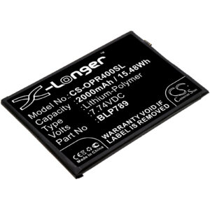 2000 mAh for Oppo BLP789