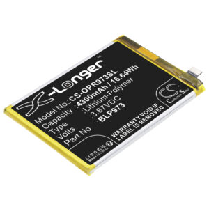 4300 mAh for Oppo BLP973