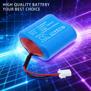 Replacement Battery for Orpak Systems Nano Nozzle Reader-T, nNR-T, Li-COCI2 4000mAh