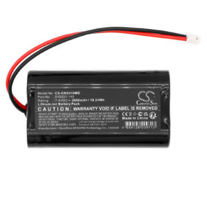 Replacement Battery for Orascoptic Zeon Discovery, 510001-140, 931549, Lithium-ion 2600mAh