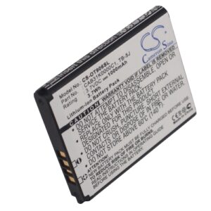 1000 mAh for Alcatel BY74,CAB31K0000C1,TB-5J